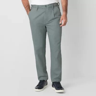 mutual weave Mens Regular Fit Pull-On Pants