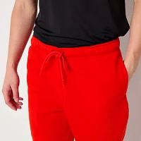 Xersion Cotton Fleece Mens Mid Rise Moisture Wicking Jogger Pant