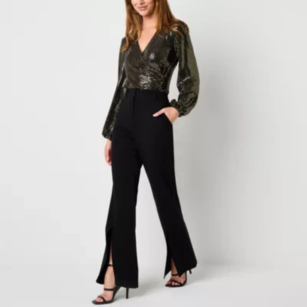 Bold Elements Womens Regular Fit Flare Trouser