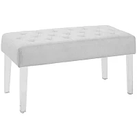 Eleanor Tufted Bench