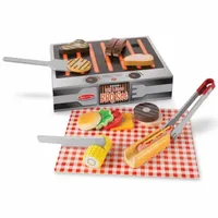 Melissa & Doug Grill & Serve Bbq Set Play Kitchens