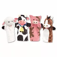 Melissa & Doug Farm Friends Hand Puppets