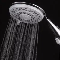 HotelSpa® High-Power Spiral 7-Setting Luxury HandShower with Patented ON/OFF Pause Switch