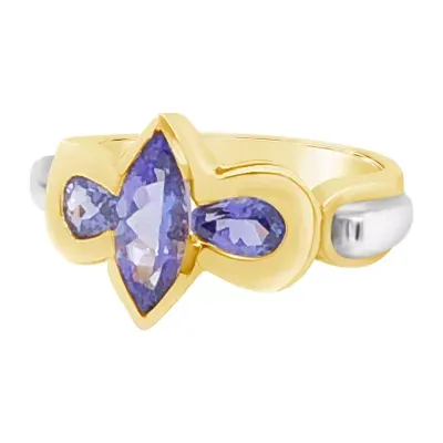 Le Vian Grand Sample Sale™ Ring featuring Blueberry Tanzanite® set in 14K Two Tone Gold