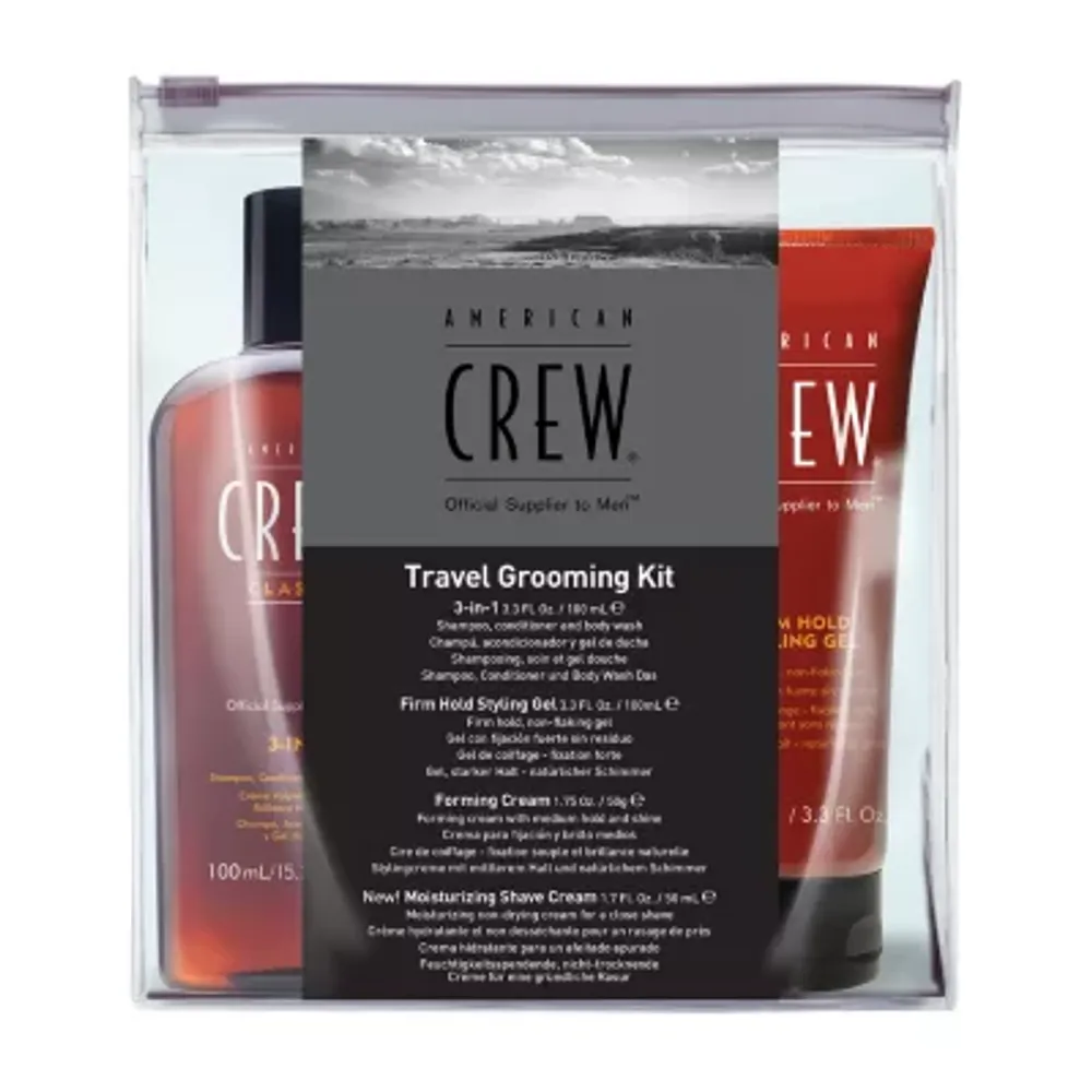 American Crew Travel Grooming Kit 4-pc. Value Set - 10 oz.