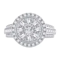 Womens / CT. T.W. Natural White Diamond 10K Gold Round Engagement Ring