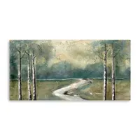 Lumaprints Green Landscape Canvas Art