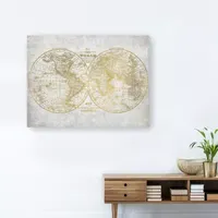 Lumaprints No. 1 World Map Canvas Art