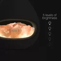 Pure Enrichment Pureglow Crystal Salt Lamp Oil Diffuser