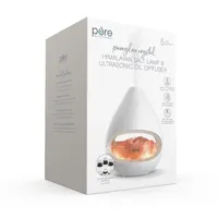 Pure Enrichment Pureglow Crystal Salt Lamp Oil Diffuser