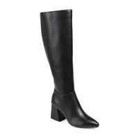 Journee Collection Womens Landree Block Heel Riding Boots