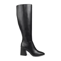 Journee Collection Womens Landree Block Heel Riding Boots