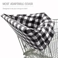 The Peanutshell 6-In-1 Nursing  Cover Checked Nursing Cover