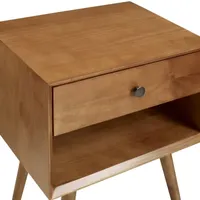 Durable 1-Drawer Nightstand