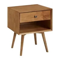 Durable 1-Drawer Nightstand