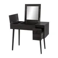 Harzen Storage Vanity with Mirror