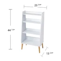 Tionhel Office + Library Collection 4-Shelf Bookcase