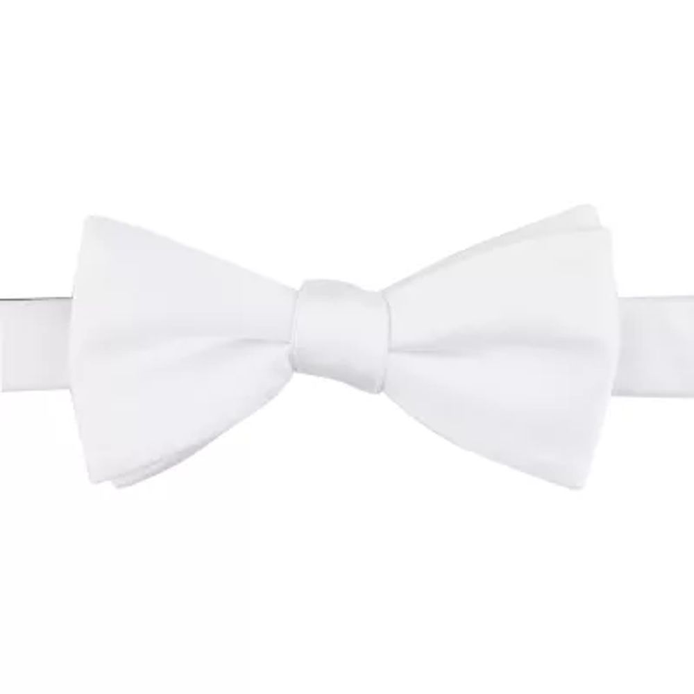 Stafford Sateen Solid Pretied Pre-Tied Bow Ties