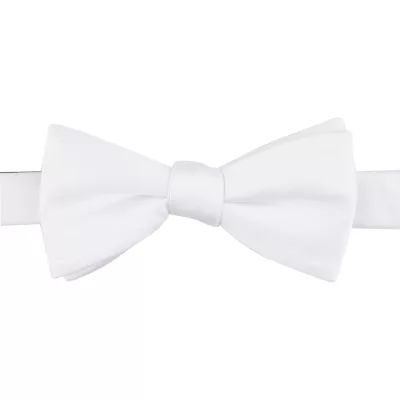 Stafford Sateen Solid Pretied Pre-Tied Bow Ties