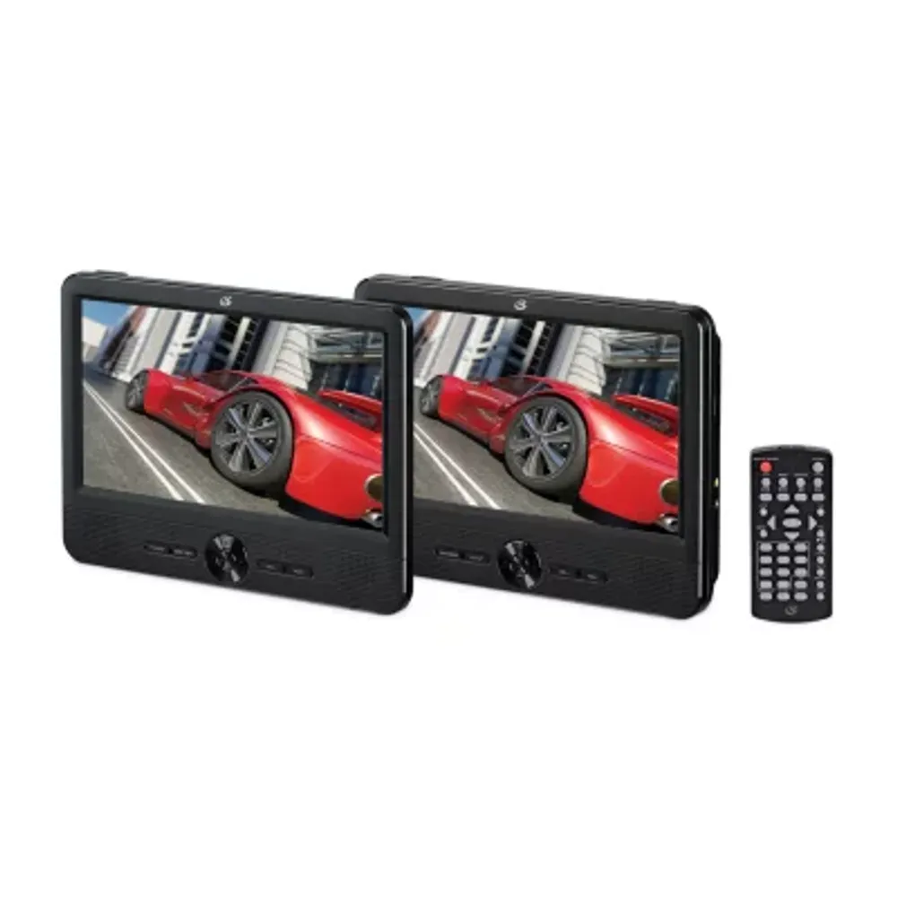Portable DVD Player with Two 9" Displays"