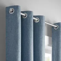 Eclipse Desmond Grommet Top 100% Blackout Single Curtain Panel