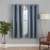 Eclipse Desmond Grommet Top 100% Blackout Single Curtain Panel
