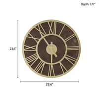 Madison Park Mason Wall Clock