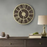 Madison Park Mason Wall Clock