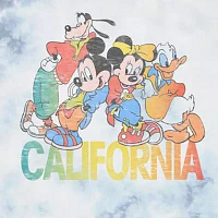 Mens Short Sleeve Mickey and Friends Graphic T-Shirt