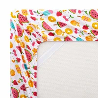 Sweet Home Collection Fruity Fun Wrinkle Resistant Sheet Set