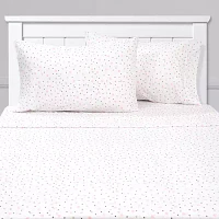 Sweet Home Collection Stars Wrinkle Resistant Sheet Set