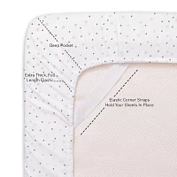 Sweet Home Collection Stars Wrinkle Resistant Sheet Set