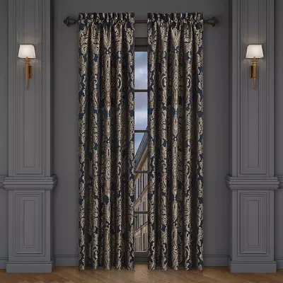 Queen Street Modena Light-Filtering Rod Pocket Set of 2 Curtain Panel