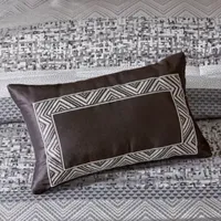 Madison Park Melody 6-Pc Reversible Jacquard Quilt Set With Throw Pillows
