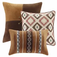 Madison Park Davy 6-Pc Printed Quilt Set With Throw Pillows