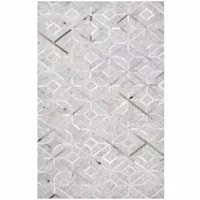 nuLoom Handmade Cowhide Chanda Rug