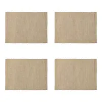 Homewear Floren Jute 4-pc. Placemats