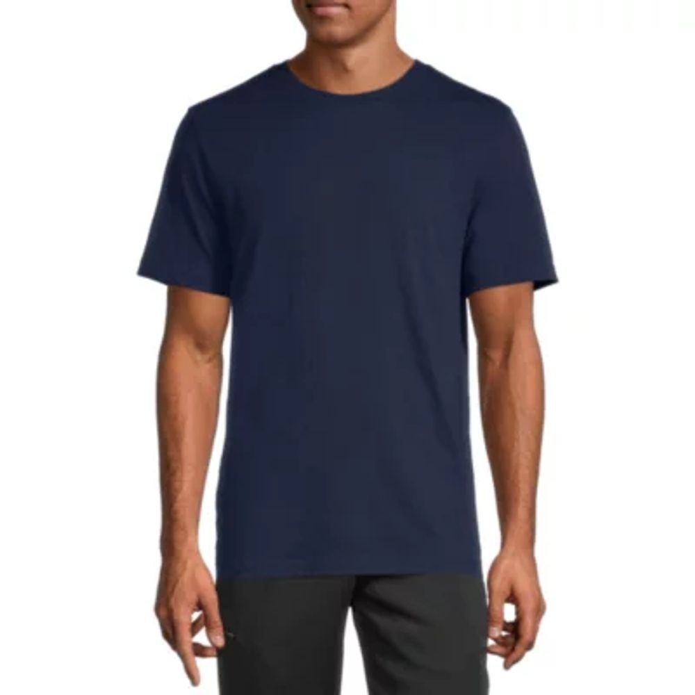 Xersion Xtreme Cotton Mens Crew Neck Short Sleeve T-Shirt