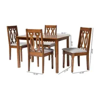 Cherese Dining Room Collection -pc. Rectangular Dining Set