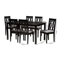 Cherese Dining Room Collection 7-pc. Rectangular Set