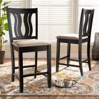 Fenton Dining Room Collection 2-pc. Counter Height Bar Stool