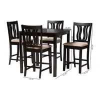 Fenton Dining Room Collection 5-pc. Pub Set