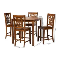 Gervais Kitcen Collection 5-pc. Pub Set