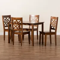 Nicolette Dining Room Collection 5-pc. Rectangular Set