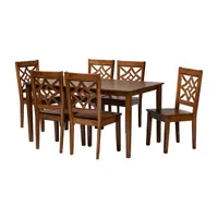 Nicolette Dining Room Collection 7-pc. Rectangular Set