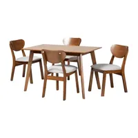 Damara Dining Room Collection 5-pc. Rectangular Dining Set