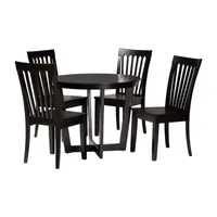 Sasa Dining Room Collection 5-pc. Round Dining Set