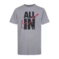 Nike 3BRAND by Russell Wilson Big Boys Crew Neck Short Sleeve Graphic T-Shirt