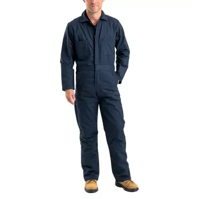 Berne Exhaust Unlined Mens Long Sleeve Workwear Coveralls
