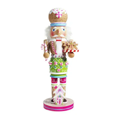 Kurt Adler 16-Inch Wooden Gingerbread Christmas Nutcracker